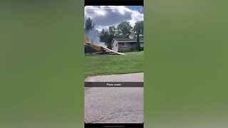 Seaplane crashes into front yard of Independence Township home