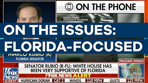 Senator Rubio Speaks with Neil Cavuto on Fox about Hurricane Dorian
