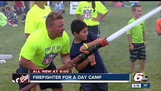 Firefighter for a day camp takes place in Carmel