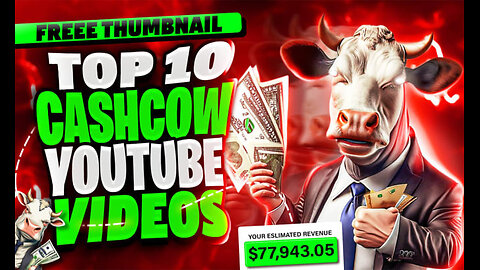 I will create cash cow youtube automation channel cash cow videos cash cow faceless