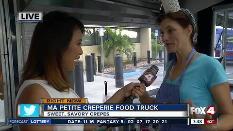 French crepe food truck serves up Southwest Florida