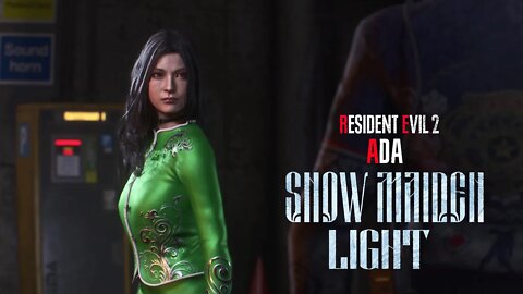 Resident Evil 2 Remake Ada Snow Maiden Light outfit
