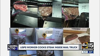 Lawmaker pushing for action after Phoenix postal worker cooks steak in vehicle