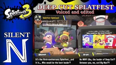 Deep Cut Splatfest announcement (and Um'ami Ruins Big Run) voiced and edited