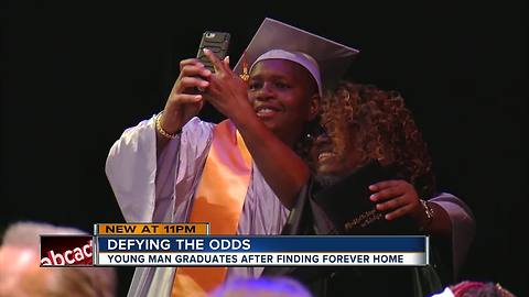 St. Pete teen who was adopted after pleading for a family graduates from high school