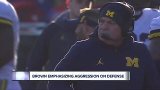 Michigan's Don Brown says he does not have time for critics