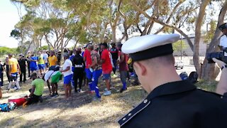 SOUTH AFRICA - Cape Town - Russia China SA NAVY Soccer Tournament (Video) (Y8b)
