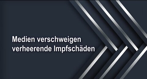 Medien verschweigen verheerende Impfschäden