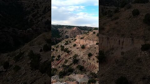 Palo Duro Canyon Upper Rim OVERLOOK with Jeep Cherokee XJ Cross Country Adventure
