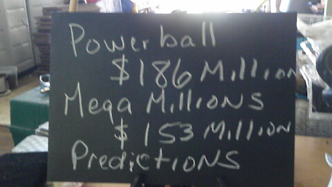 Powerball 186 mil, Mega Millions 153 mil, Lucky Lottery Number