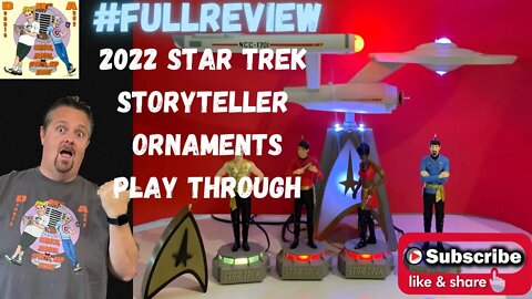 #FullStory Hallmark Keepsake Star Trek Storyteller Ornaments from 2020 thru 2022 Mirror Universe