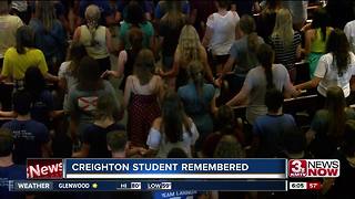 Creighton remembers student from deadly crash