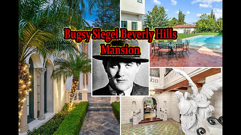 Bugsy Siegel Beverly Hills Mansion Inside.