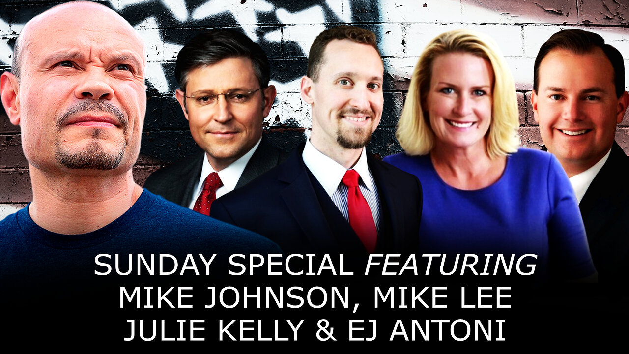 https://rumble.com/v4rwjdb-sunday-special-with-speaker-mike-johnson-senator-mike-lee-julie-kelly-and-e.html