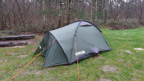 7-Plus Hours Rain Test of my Crua Duo Dome Tent