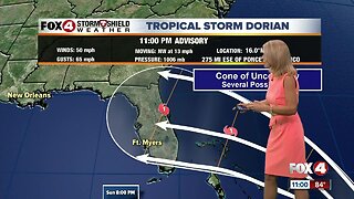 Dorian expected to be a hurricane approaching Florida this weekend