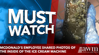 McDonald's Employee Shared Photos of the Inside of the Ice Cream Machine