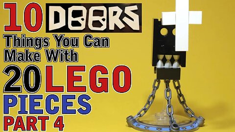 10 Roblox Doors things you can make with 20 Lego pieces Part 4