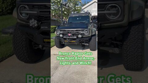 Ultimate Overland Bronco Raptor Get New Armor and Gear! #shorts