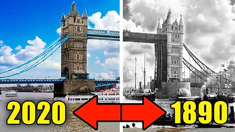 THEN & NOW - London's Famous Landmarks