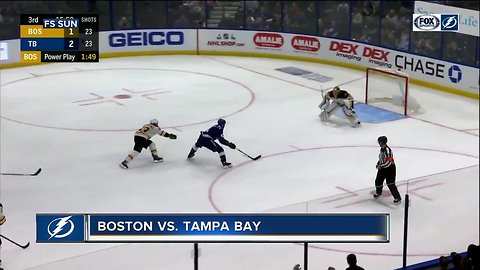 Tampa Bay Lightning beat Boston Bruins 3-2 for 5th consecutive win