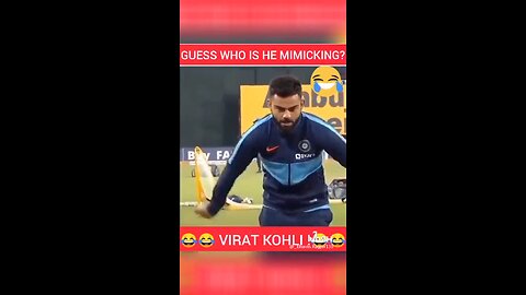 Viral Kohli funny video.. full fun video