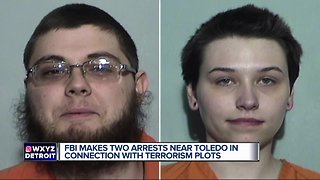 FBI makes two arrests near Toledo in connection with terrorism plots