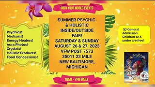 Summer psychic and holistic fair