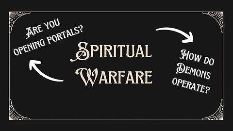 SPIRITUAL WARFARE - A Real Battle - Probably Alexandra