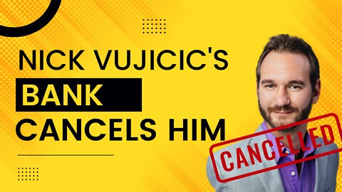 Nick Vujicic's Bank Cancels Him | Lance Wallnau