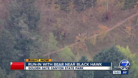 Bear attacks woman in Colorado's Golden Gate Canyon State Park