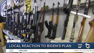 San Diego groups react to Biden gun control plan