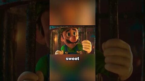 Luigi is Terrified By Luma in the Super Mario Bros Movie! #supermario #mariobros #comedy #Shorts