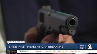 Firearms stolen in recent Mt. Healthy car and home break-ins