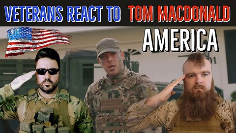 Veterans React To Tom MacDonald - "America" | Vets Talkin' Tunes #1