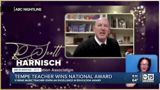 Tempe teacher wins national award
