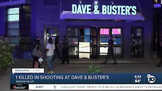 1 dead in shooting at Dave & Busters in Mission Valley