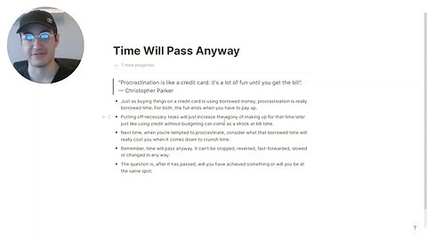 Time Will Pass Anyway...