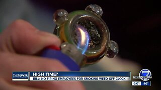 Bill would prohibit companies from firing employees who legally use marijuana off the clock