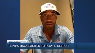 Flint's Willie Mack talks about playing in front of family ahead of Detroit's Rocket Mortgage Classic