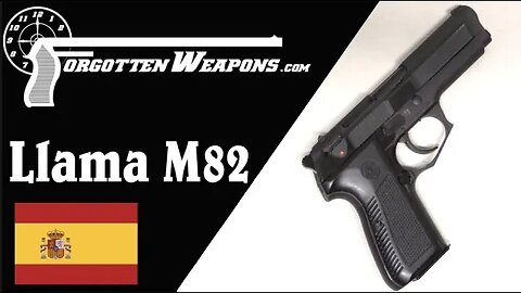 Llama M82: Gabilondo Copies the Beretta (But More Complicated)
