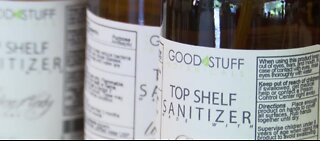 Skin Care Company & Distillery make hand sanitizer