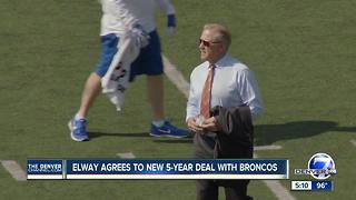 John Elway agrees to new 5-year deal to run Denver Broncos through 2021