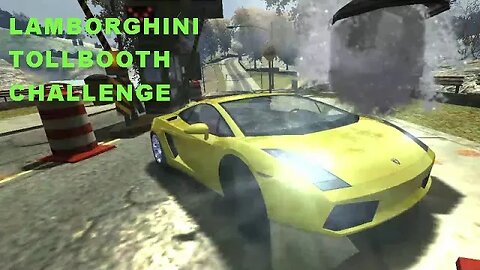 Lamborghini NFS MW: Amazing Tollbooth Challenge | Unleashing Speed and Precision