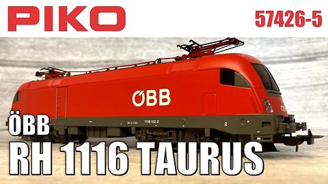 I've only gone and got a TAURUS! Piko 57326-5 ÖBB Livery Electric Locomotive HO Scale