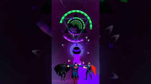 superhero dance game smash color 3D #short
