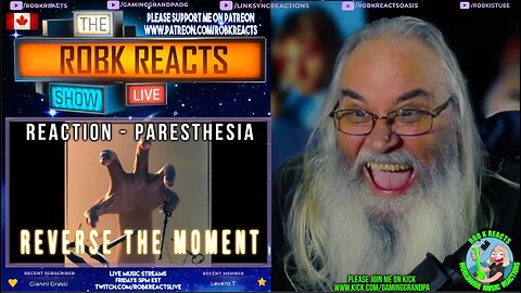 Reverse The Moment Reaction - "Paresthesia" Visualizer - First Time Hearing - Requested