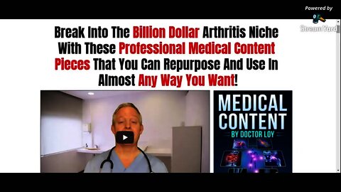 Arthritis and Natural Treatment PLR - Premium Medical Content By Doctor Loy: Arthritis