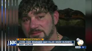 Loved ones remember man killed in business