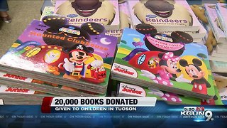Organization donates 20,000 books to children in Tucson